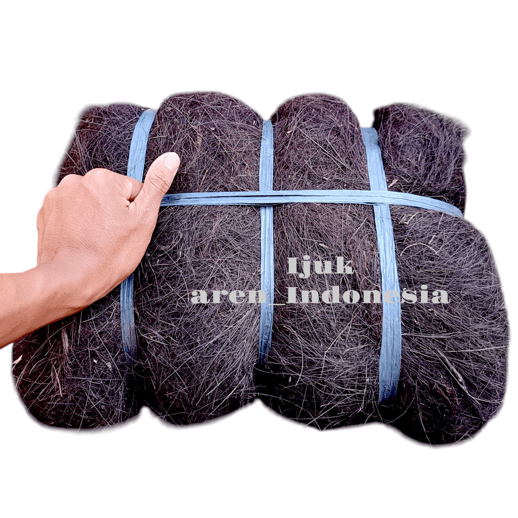 ijuk aren resapan original/ijuk untuk filter air dan media tanam anggrek, bonsai dan tanaman sapu
