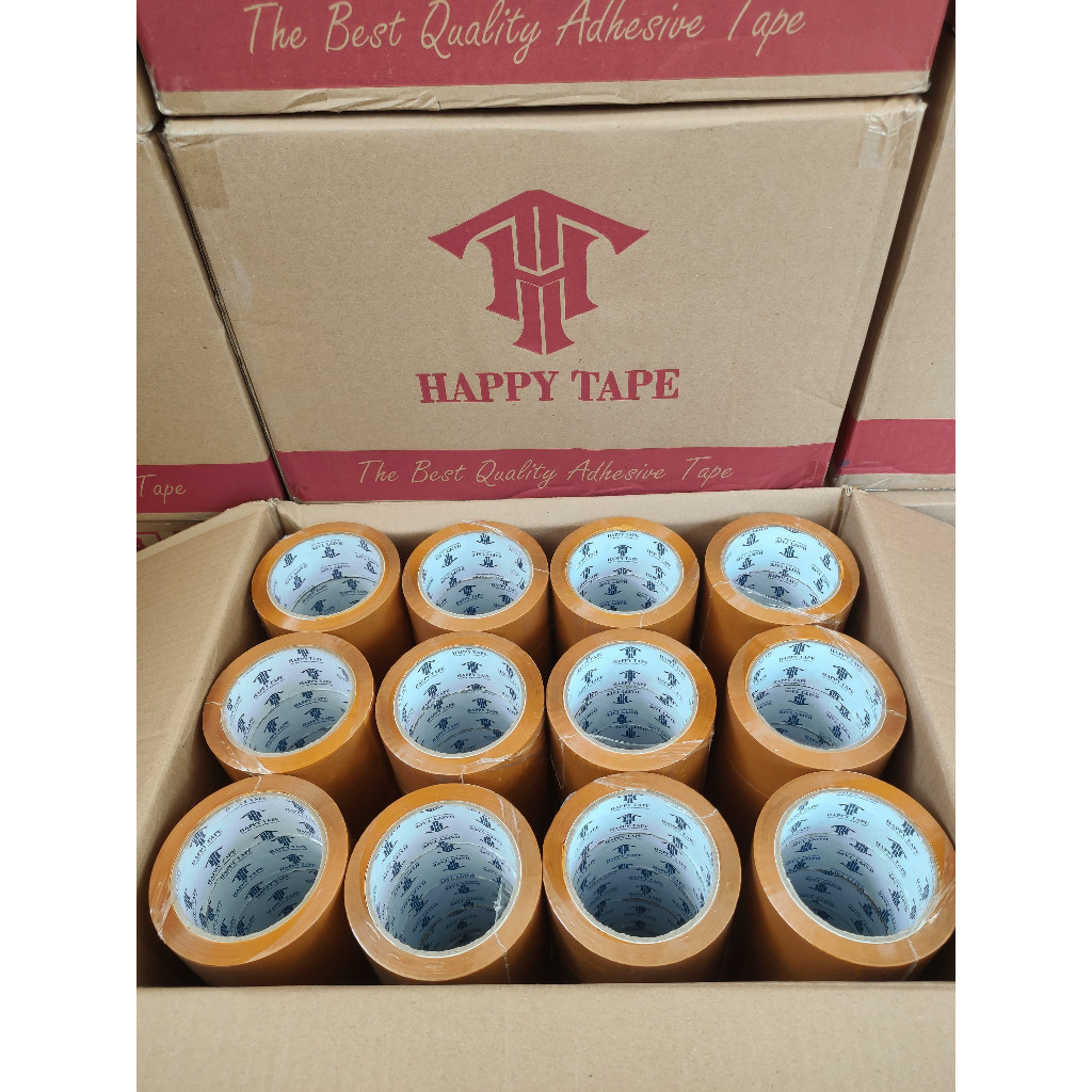 lakban bening / coklat 48mm x 100 yard 1 dus