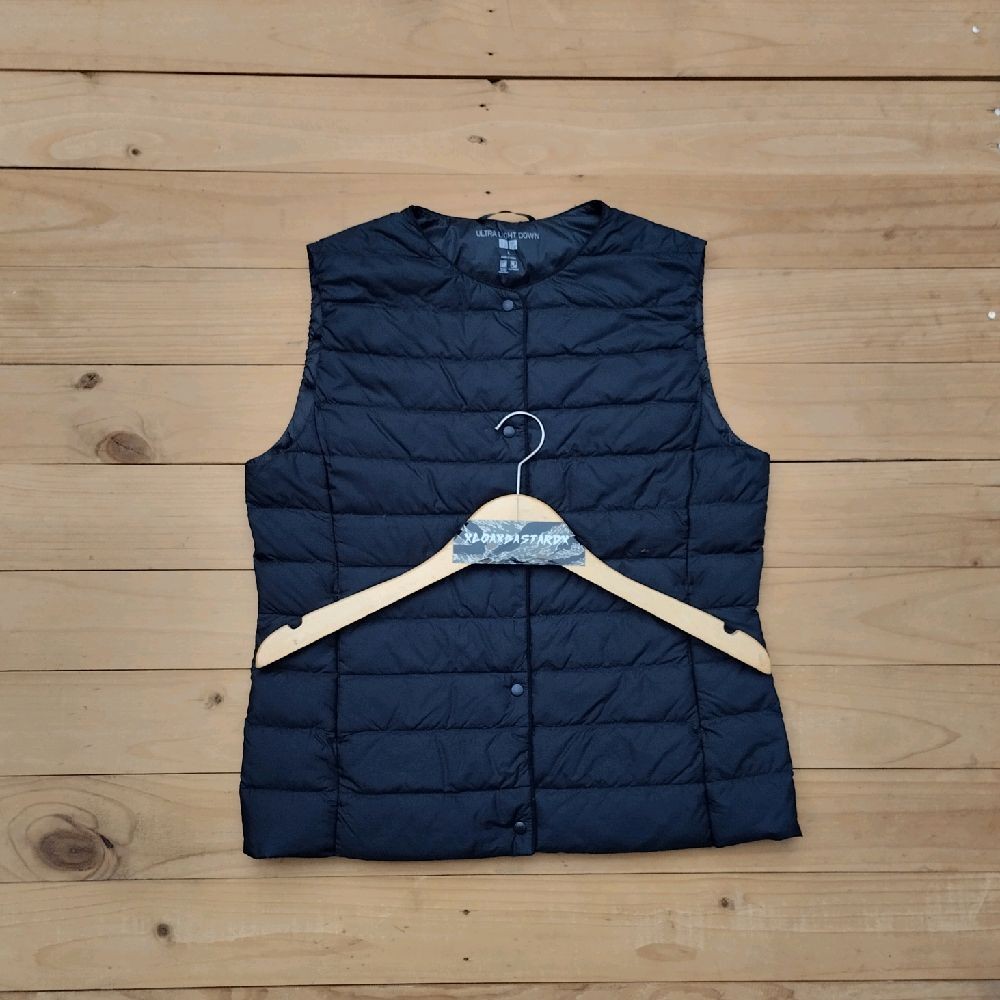 uniqlo padding vest rompi bulu angsa