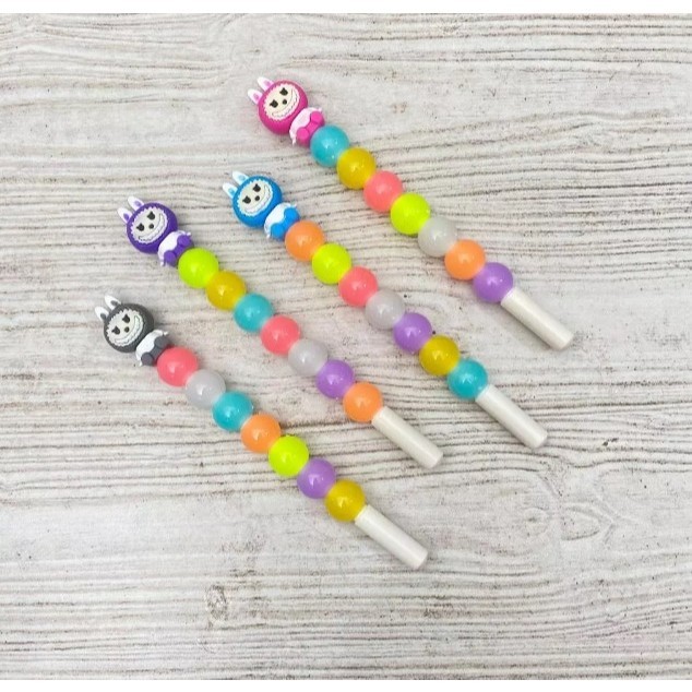 

READY PGK-1709 Pulpen Gel Bola - Bola Pen Gel Tinta Hitam Perlengkapan Alat Tulis Sekolah Kantor Harga Satuan Bisa cod Tersedia Banyak Varian Bisa Cod