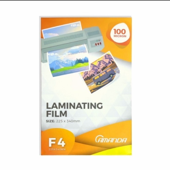 

Plastik Laminating Folio ./ F4 100 mic Amanda (1 Pak)