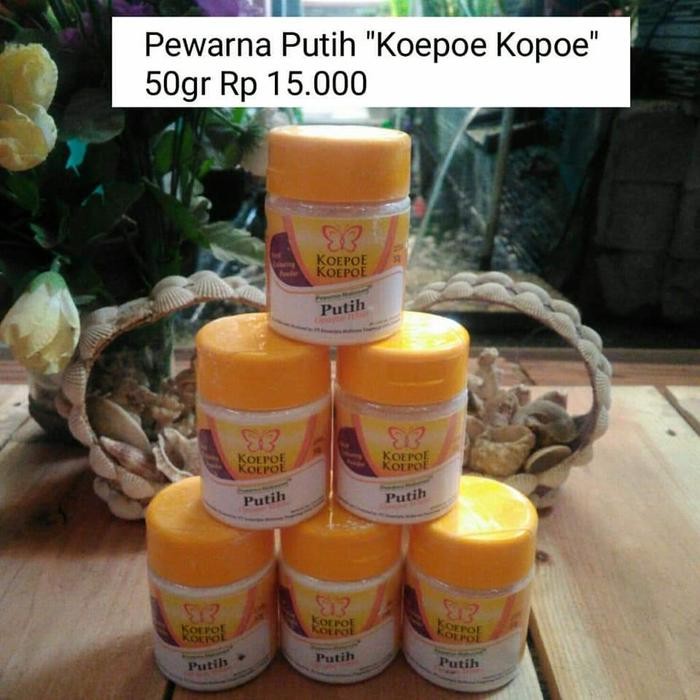 

Pewarna Putih foodgrade Koepoe Koepoe