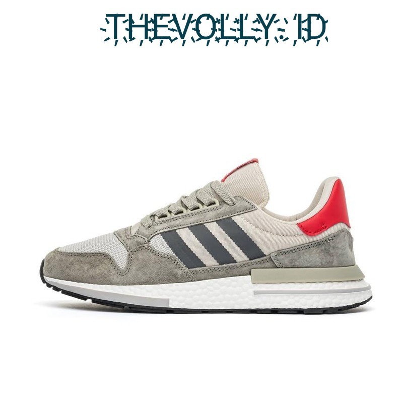 Sepatu Adidas ZX 500 RM Boost OG Grey Multicollor BNIB Original / Sneakers Pria