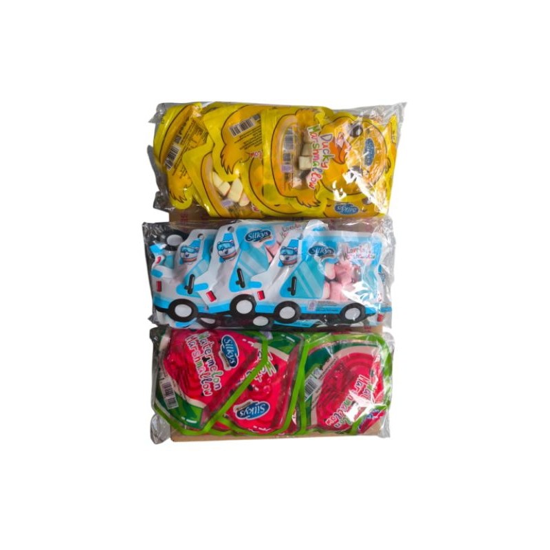

Paket Marshmallow Berkarakter Silkys Isi 30Pcs (MIX)