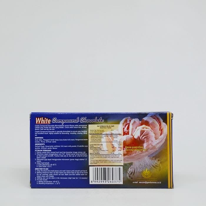 

Promo COLATTA WHITE BAKING CHOCOLATE 250GR