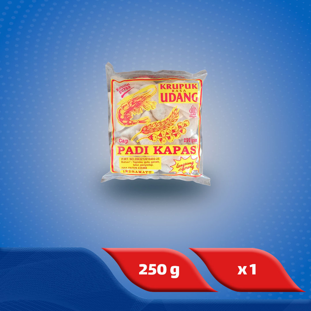 

Padi Kapas Kerupuk Udang 250 g