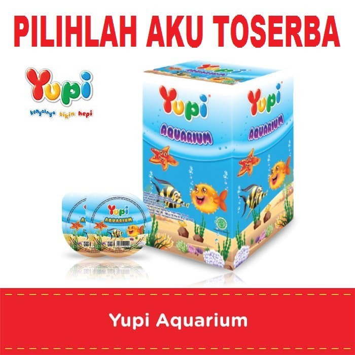

YUPI AQUARIUM BOX isi 12 PCS - ( HARGA PER BOX )