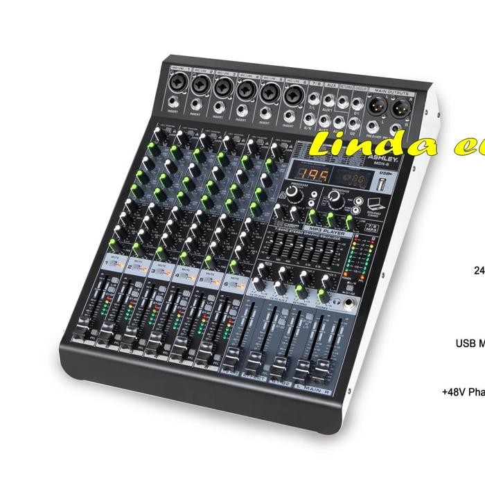 MIXER ASHLEY MDX 6 6 CHANNEL MDX6 / MDX-6 ORIGINAL