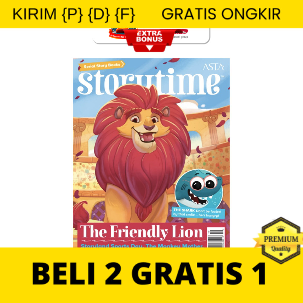 

{P} {D} {F} The Friendly Lion | ASTA Storytime Series | Buku Cerita Bahasa Inggris