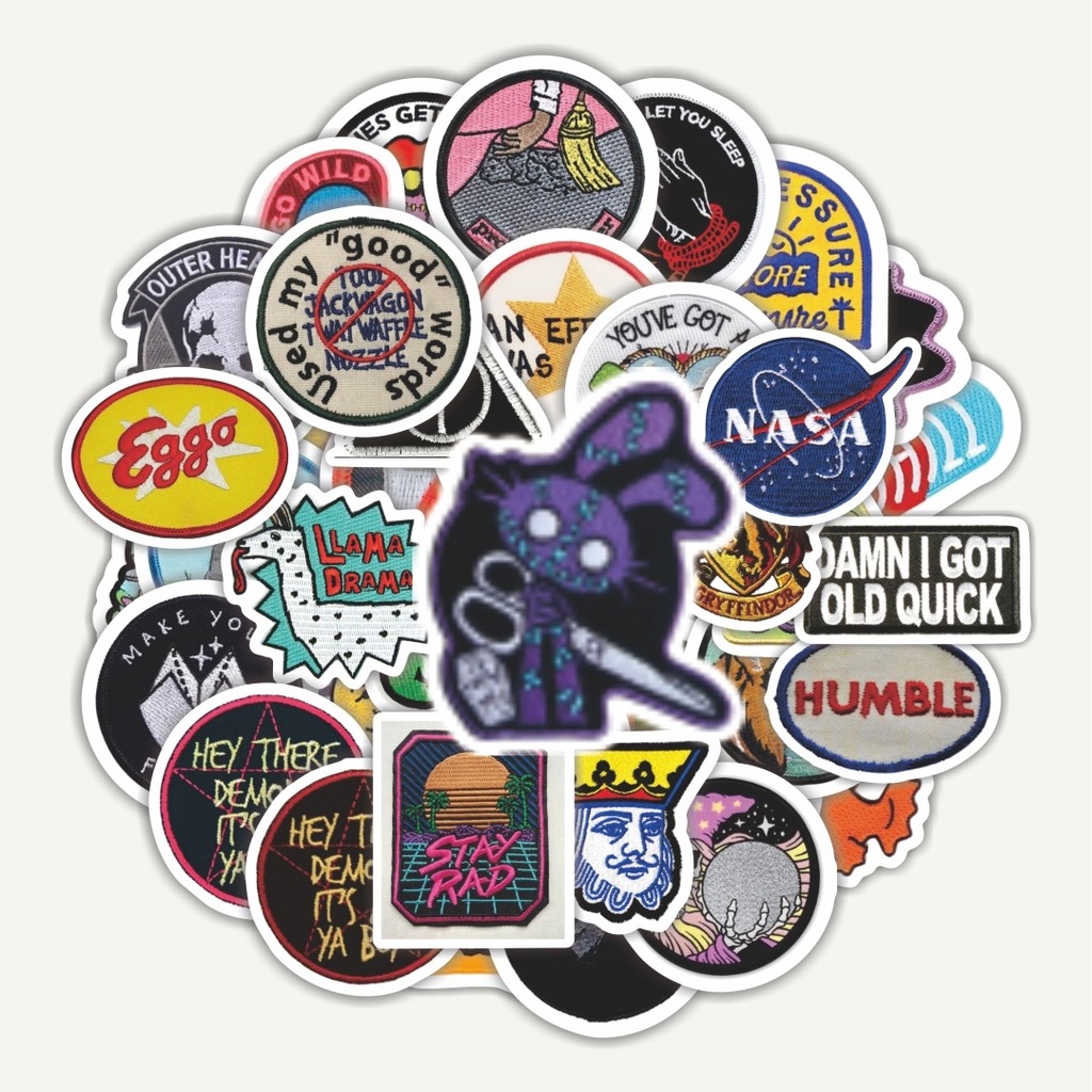 

Sticker Pack Stiker Patch V13 | Sticker TUMBLR | Stiker LAPTOP KOPER HELM
