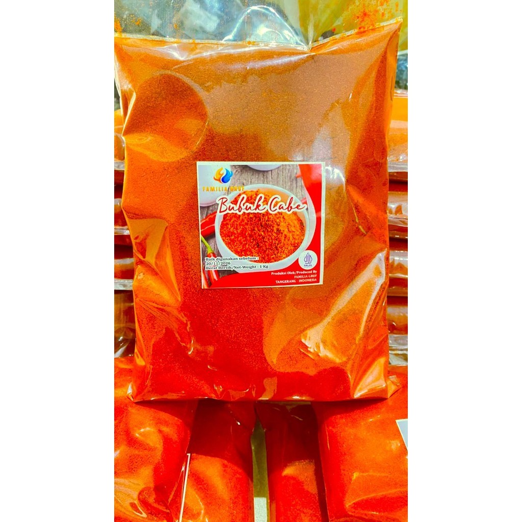 

CABE BUBUK HALUS DAN KASAR EXTRA PEDAS 100 GRAM KUALITAS PREMIUM CABE IMPORT 100% CABE MURNI