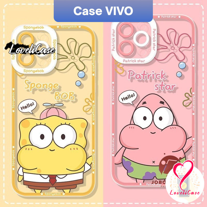 Case Vivo Premium Spongebob and Patrick Vivo Y30 Y100 Y17 Y12 Y20 Y12i Y35 Y22 Y11 Y15 Y12s Y15s Y36