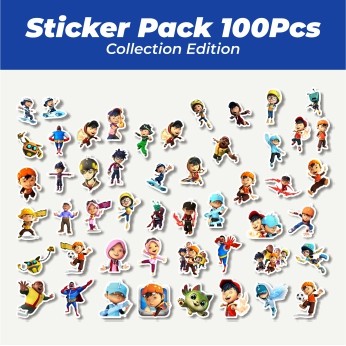 

Hot Stiker Kartun Series Boboiboy Karakter Mix Lucu Anti Air Stikers Berperekat Waterproof Sticker Decal Buat Motor Helm Buku Journal Koper Casing HP Laptop Botol Minum