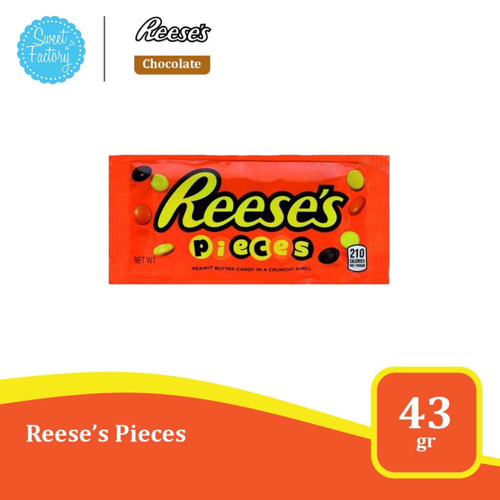 Reeses Pieces Peanut Butter 1.53 oz - Makanan Impor USA