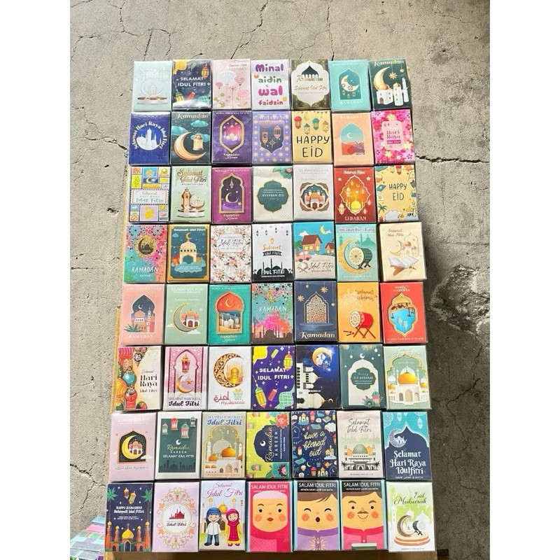 

Amplop Uang Lebaran Idul Fitri Desain Unik Isi 50 Pcs