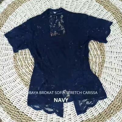 BestPromo Kebaya Lengan Pendek Wanita / Kebaya Wanita Modern / Kebaya Wisuda Wanita / Kebaya