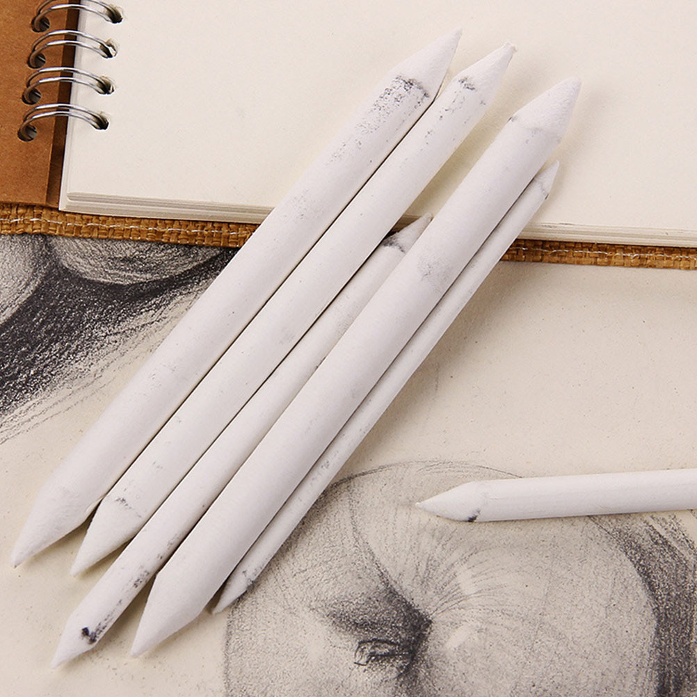 

6 Pcs Blender Sketching Tools Student Art Paper Shading Stump Pastel Blending Stumps