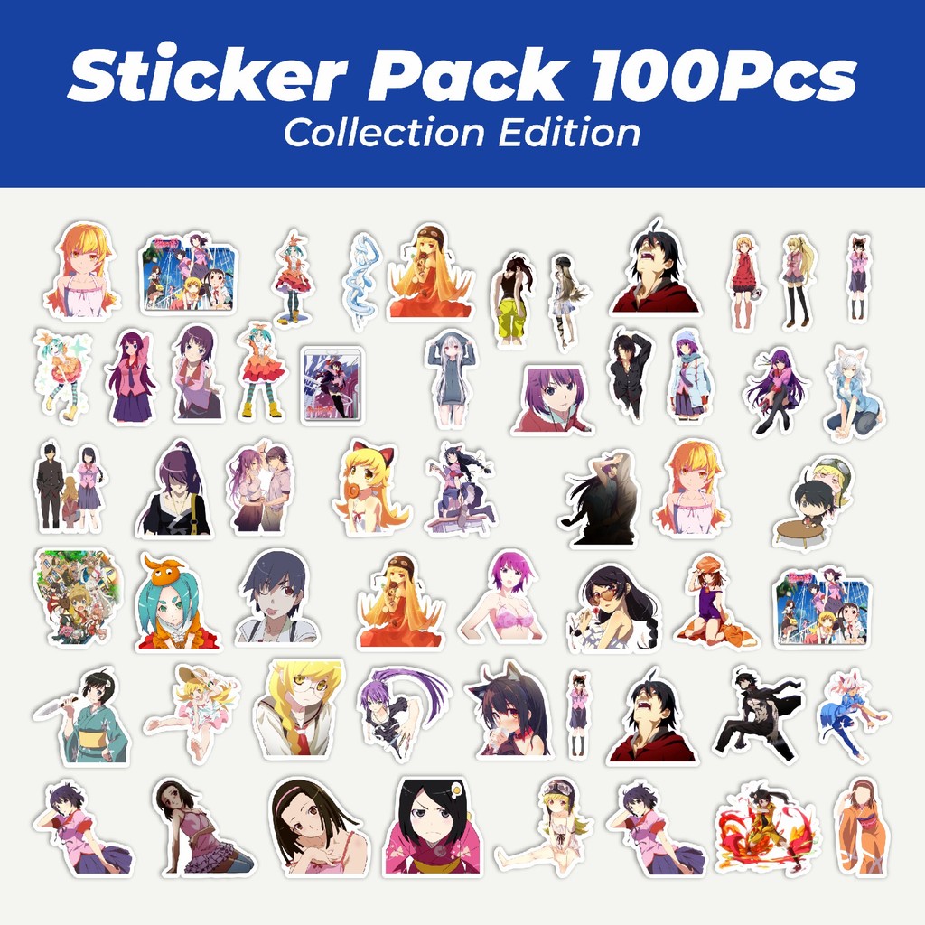 

Hot Stiker Game Series Monogatari Karakter Mix 5 Lucu Anti Air Stikers Berperekat Waterproof Sticker Decal Buat Motor Helm Buku Journal Koper Casing HP Laptop Botol Minum