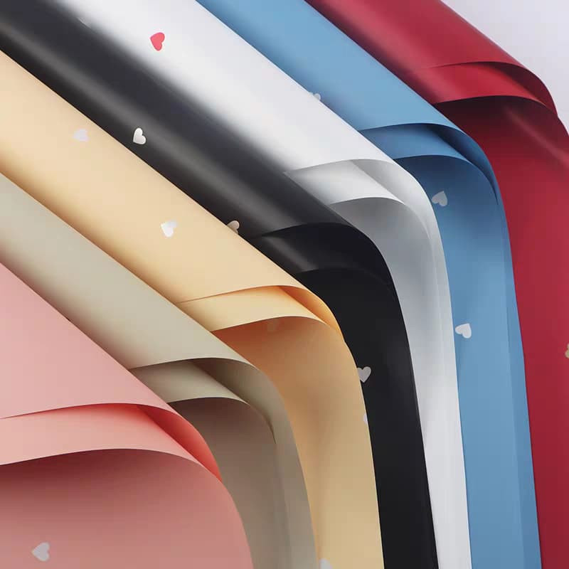 

Ivypaper - Flower Wrapping Polkalove Kertas Buket Love kecil Paper Cellophane/ Kertas Kado KB6134