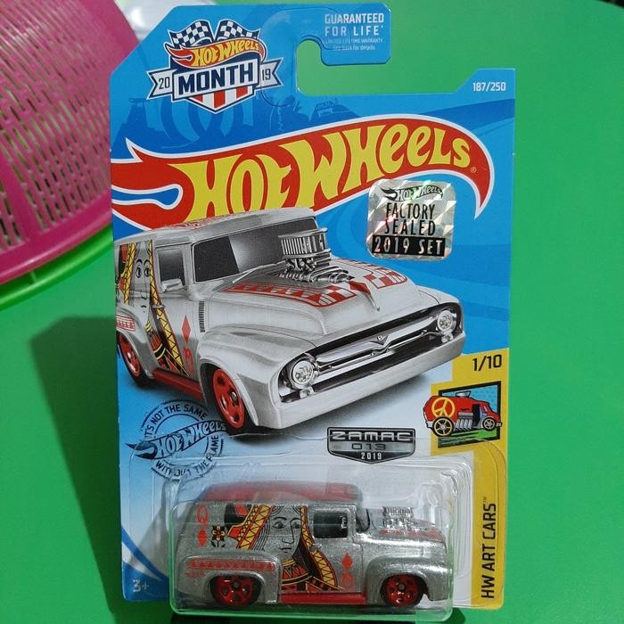 hotwheels 56 ford f100 zamac