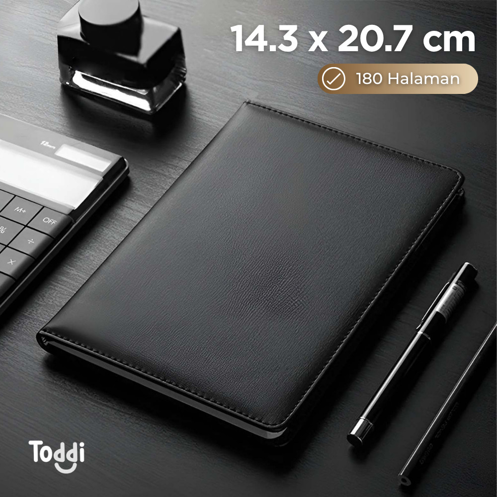

Toddi Buku Jurnal Hardcover Notebook Diary 72GSM 180 Halaman Grid - 1623 -MR