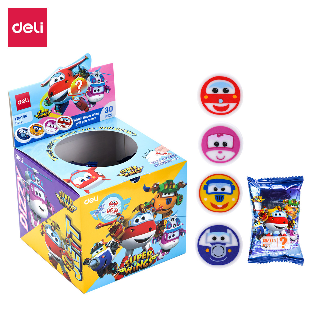 

Deli | Penghapus (Eraser) Super Wings Isi Karakter Random | EH318