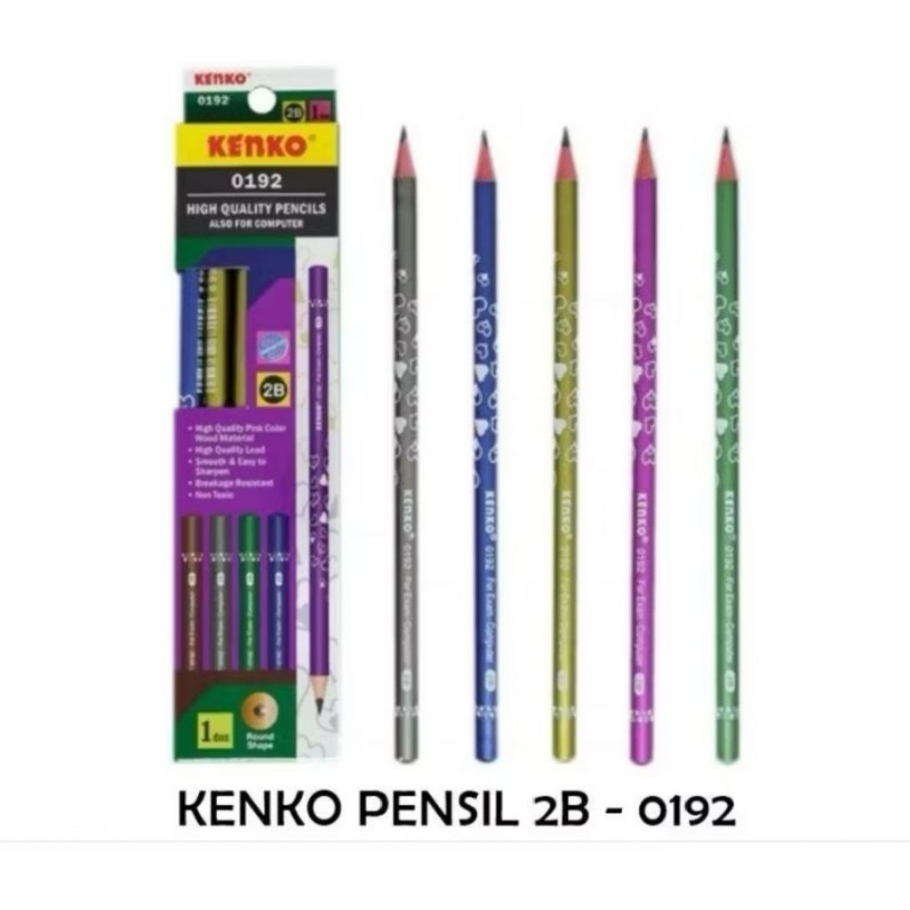 

Pensil 2B kenko 0192 ( 1pak/12pcs )