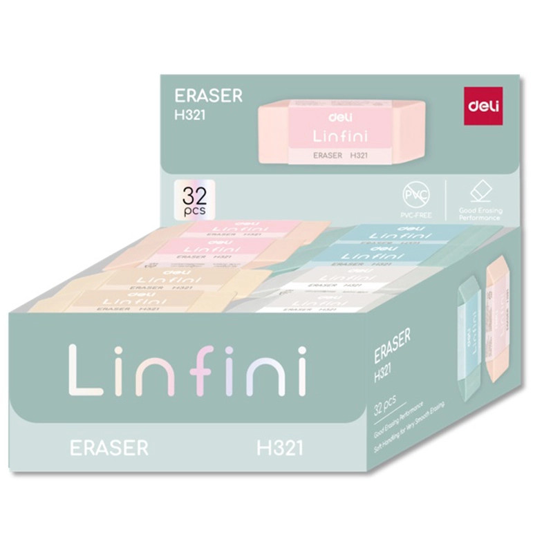 

Deli | Penghapus (Eraser) Linfini Macaron | EH321