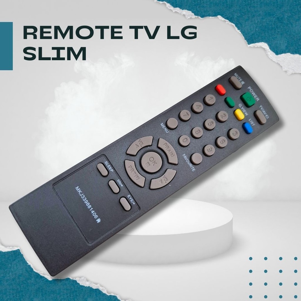 Remote TV LG Slim – Remote Tabung Model Black Pearl Universal