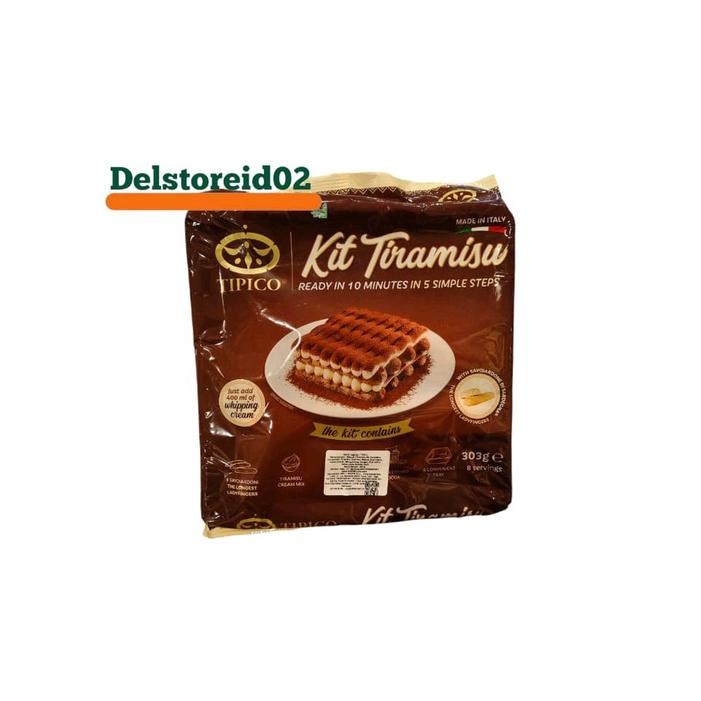 

Tipico kit tiramisu biscuit 303gr