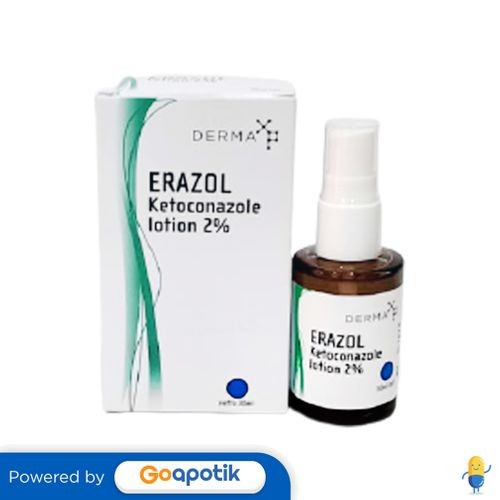 Erazol 2% Lotion Isi 30 Ml Botol