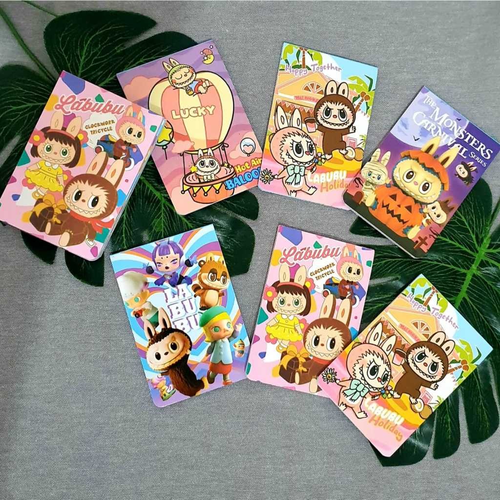 

BPP Buku catatan bergaris notes kecil labubu series A7