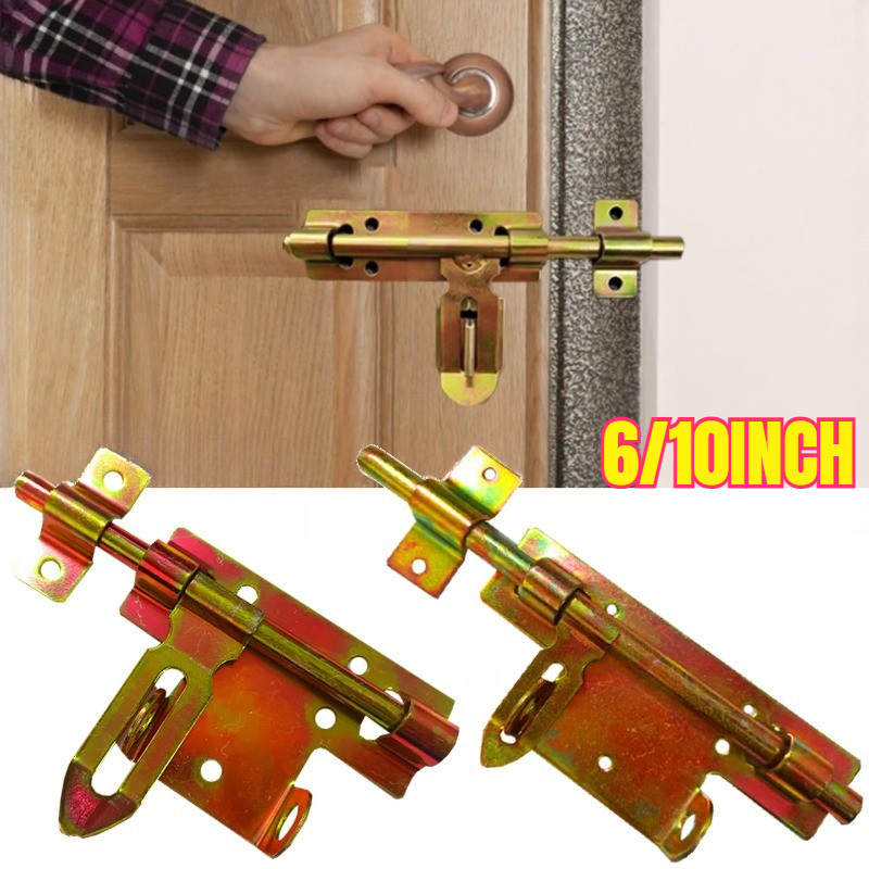 Grendel Pagar Besi Gembok Slot Samping Pintu Slot Omni Sliding Pintu Garasi Gembok Pintu Gerbang 6/1