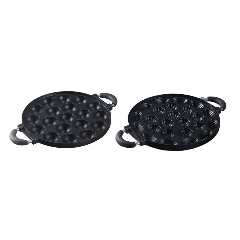 Mini Donuts Maker Pan Ball Takoyaki Pan Multipurpose Quick and Easy Mini Waffle Maker Doughnut Plate