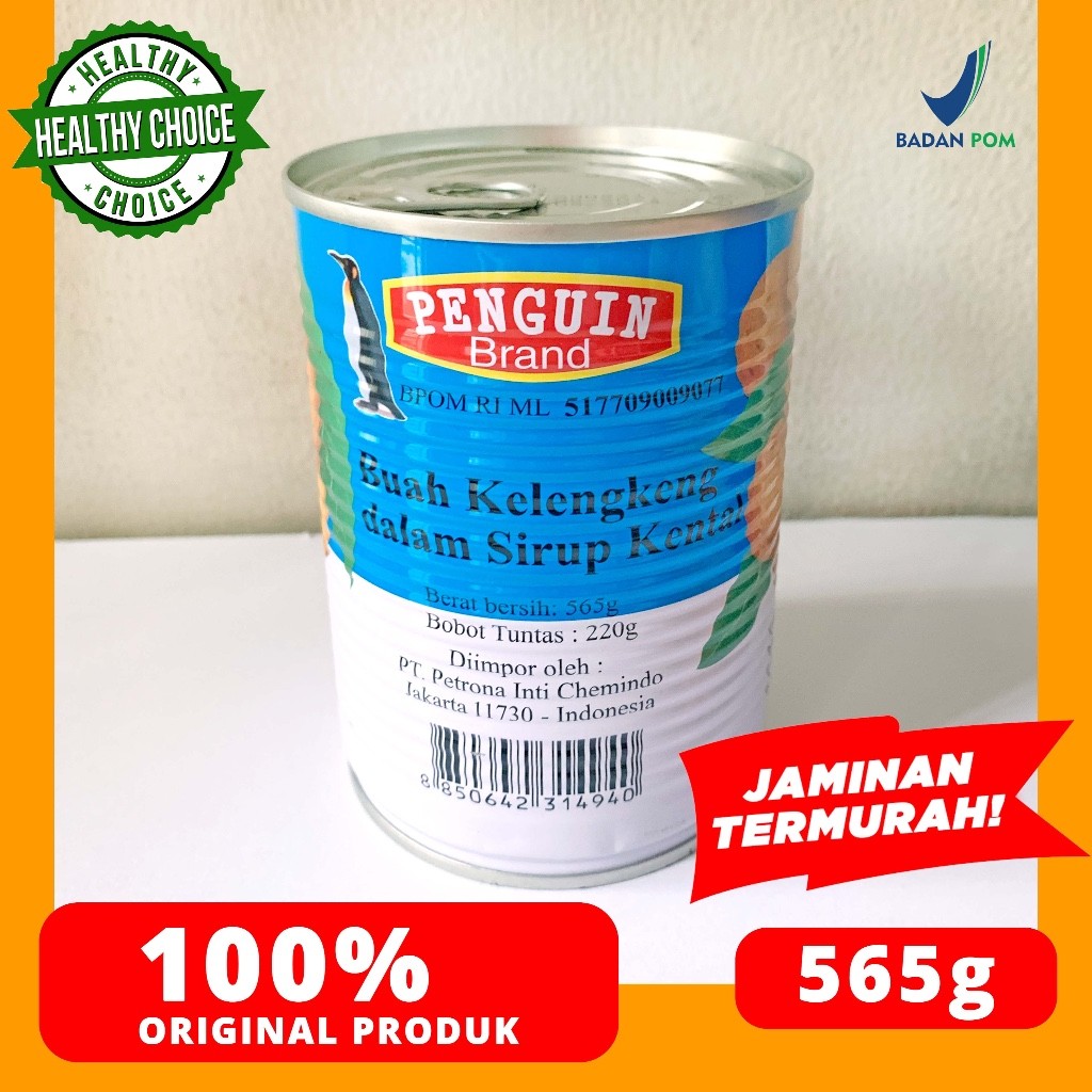 

LONGAN SIRUP KALENG PENGUIN THAILAND BUAH KELENGKENG