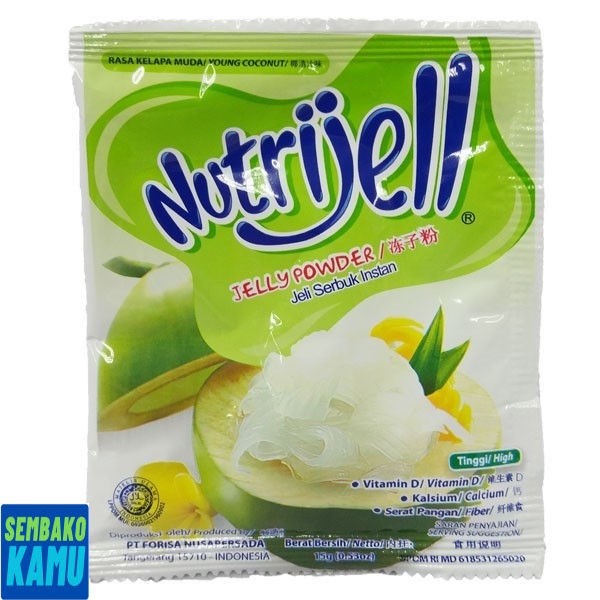 

Nutrijell Rasa Kelapa Muda 15 gr