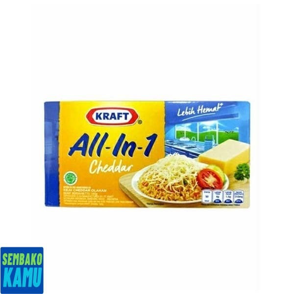 

Kraft Cheese All In One 165 gr - Keju