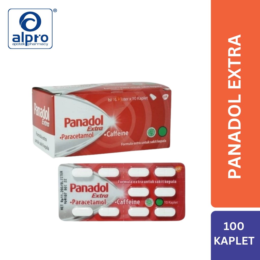 

PANADOL EXTRA 1 STRIP ISI 10 TABLET