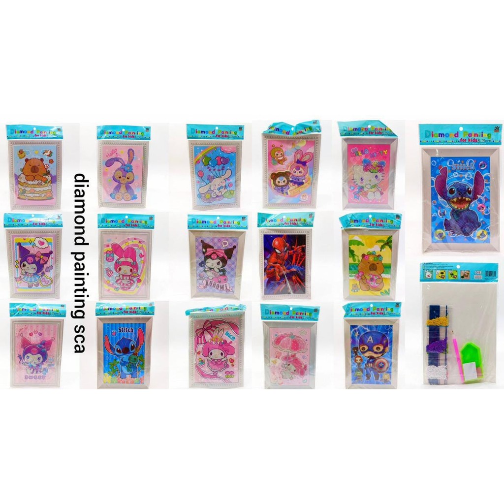 

*AMJ* STICKER DIAMOND/ DIAMOND PAINTING DECORATION PAINTING MOTIF KARTUN