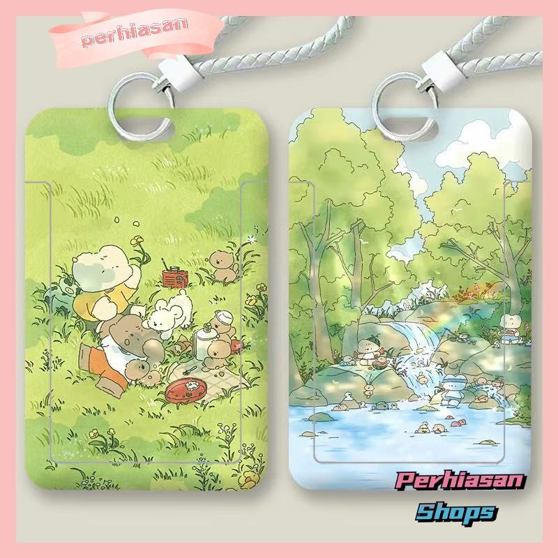 

【Perhiasan Shops】ID CARD HOLDER MOTIF KAWAII TEMPAT KARTU PHOTOCARD PHOTO CARD Dilengkapi Dengan Tali Tangan Berkualitas Tinggi Mendukung Diskon Untuk Pembelian Grosir,hewan Kecil Yang Penyembuhkan