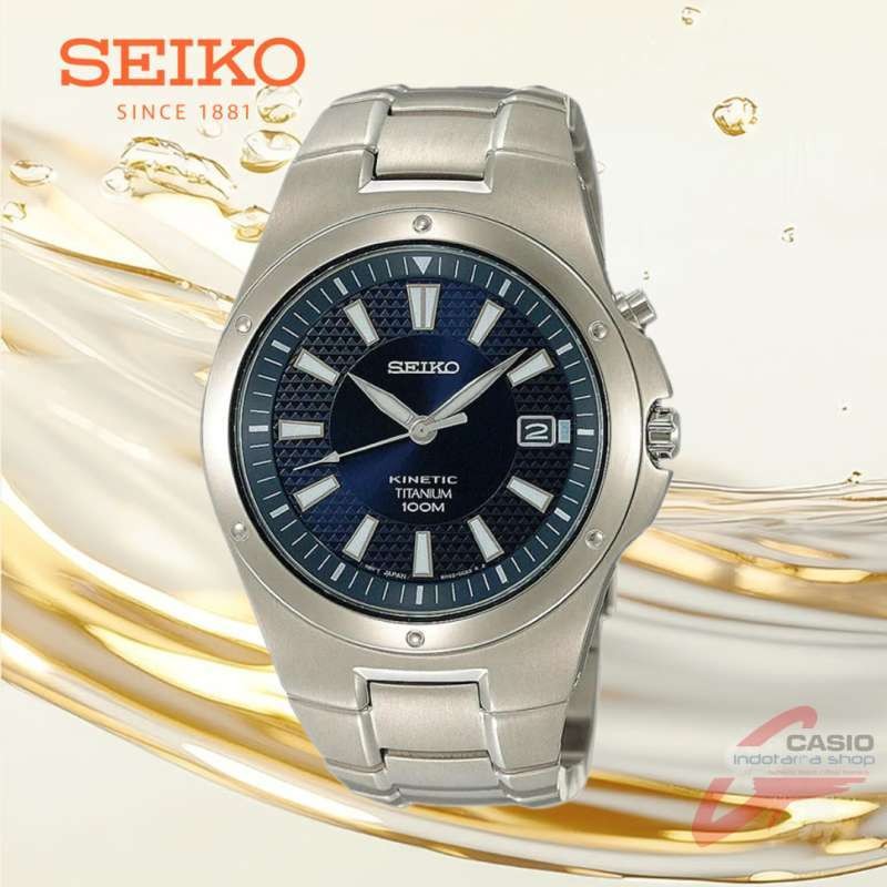 SEIKO SKA395 Seiko SKA395P1 Kinetic Titanium Original Garansi Resmi Jam Tangan Pria