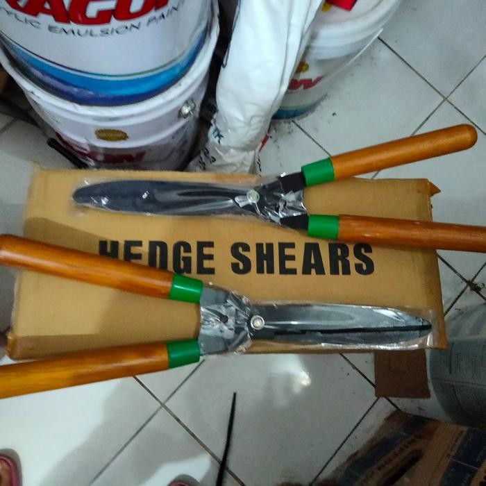 

READY gunting rumput gagang kayu, gunting pagar, gunting besar