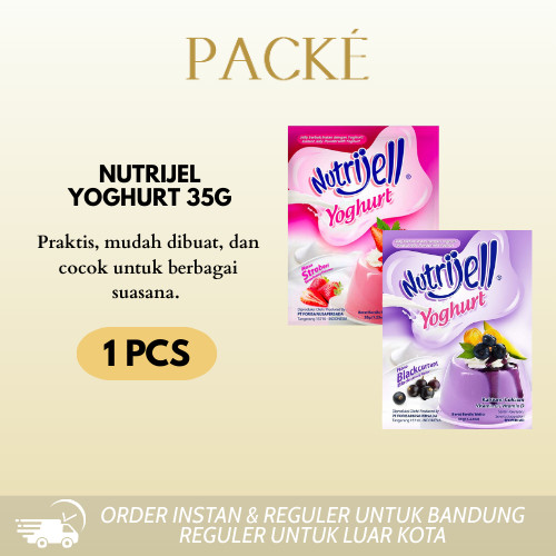 

Nutrijel Yoghurt Rasa Strawberry/Rasa BlackCurrant 35g