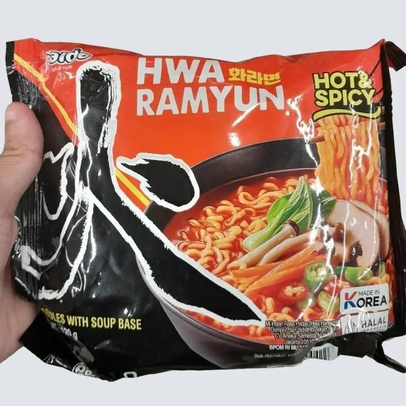 

Paldo Hwa Ramyun Mie Instant Kuah Import Korea Rasa HOT SPICY 120gr