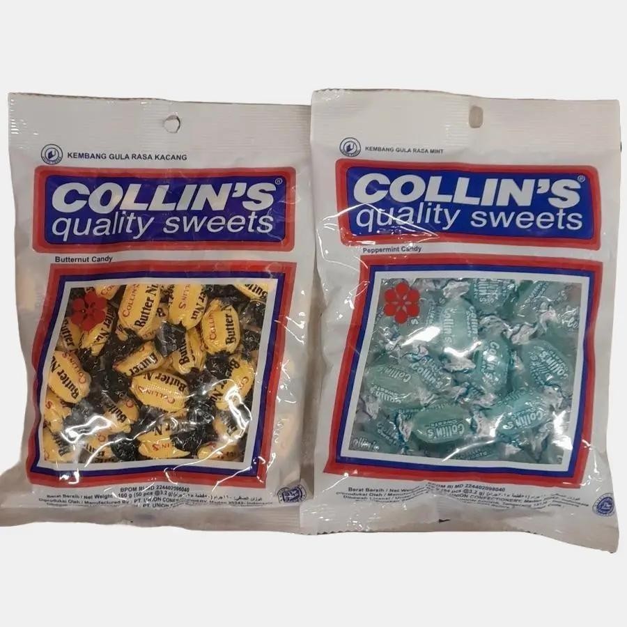 

Collin's Quality Sweets Permen Rasa BUTTER NUT / PEPPERMINT 160gr
