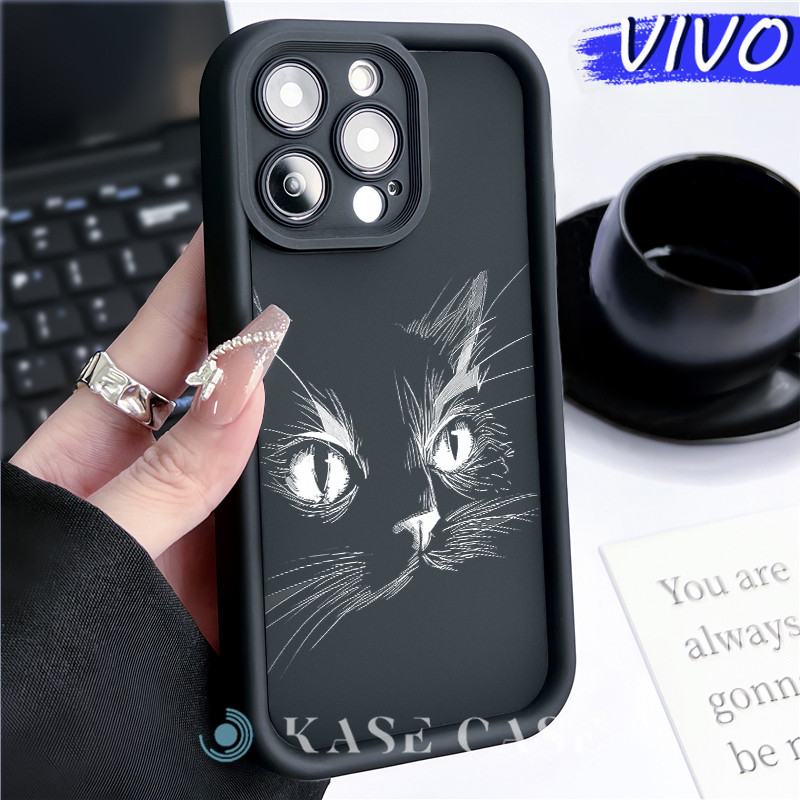 Lucu Kitten Silicone SoftCase VIVO Y17s Y12s Y03 Y15s Y21 Y20 Y18 Y28 Y16 Y22 Y02 Y17 Soft Polos Hit