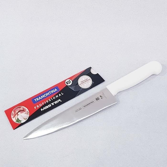 Pisau Tramontina Profissional Master Orinal Brazil 8 inch - Putih - Putih