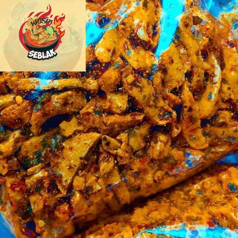 

(Seblak krispi) Basreng pedas jeruk 500gr / Basreng viral rempah daun jeruk Seblak