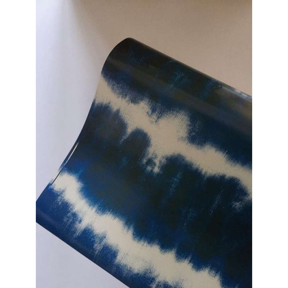 

Kertas Kado Premium Mini Tie Dye Biru