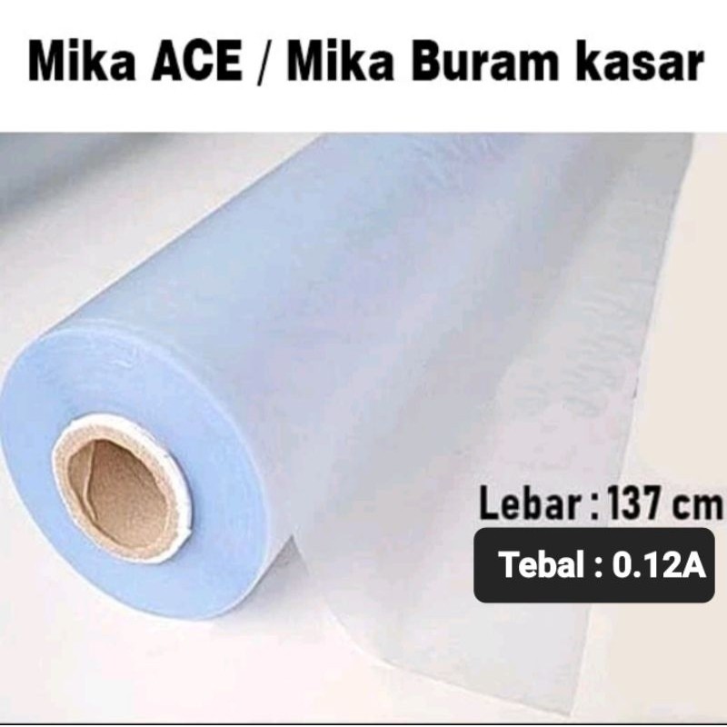 

Bahan Plastik Mika Buram / Plastik Mika ACE UNTUK ISIAN MAP RAPOT DAN IJAZA